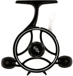 13 Fishing Black Betty Free Fall Ghost Ice Reel - Blackout Glow - L/H -Fishing Equipment Discount Store 13 fishing bbffgwbog2 5 lh black betty free fall ghost ice reel 85459.1651258633
