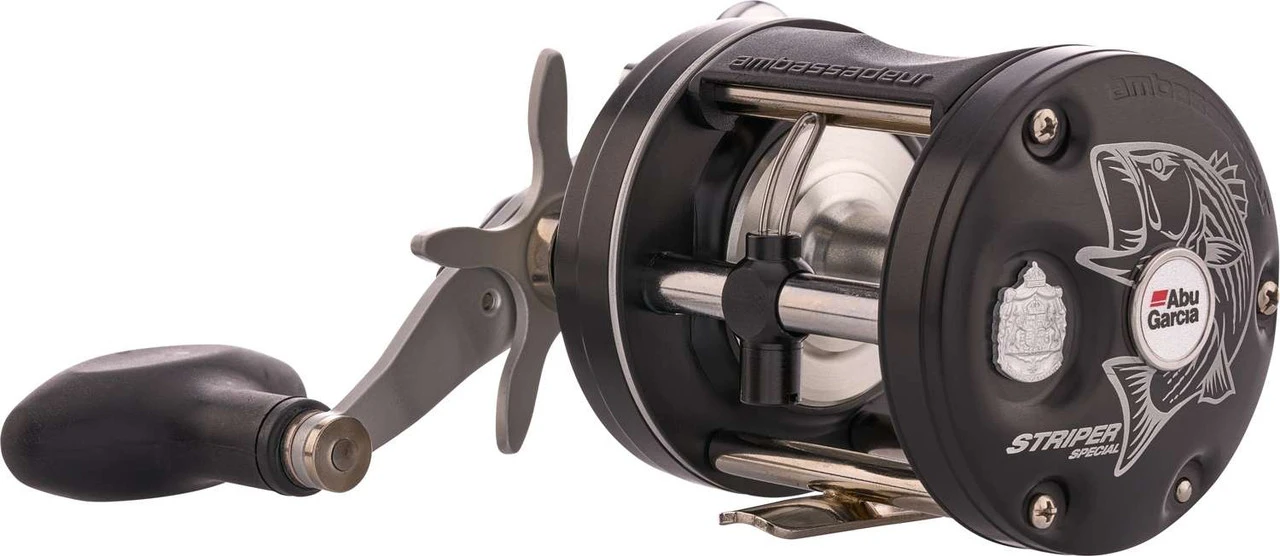 Abu Garcia C3 Striper Special Round Baitcasting Reel - Black 6 Abu Garcia C3 Striper Special Round Baitcasting Reel - Black - Image 4