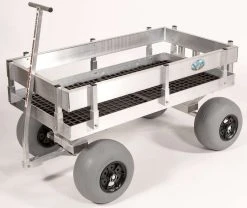 Alumacart Big Kahuna Beach Wagon W/UV Decking