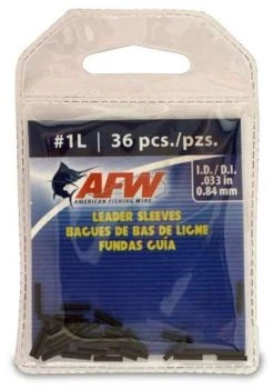 American Fishing Wire Single Barrel Leader Sleeves