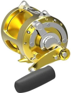 Avet T-RX 50W 2-Speed Lever Drag Big Game Reels Gold