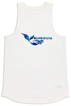 Bluefin USA Womens Solar Tank Top - Camo Mermaid/White - M