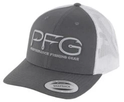 Columbia PFG Mesh Snap Back Ball Cap - Grill