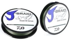 Daiwa J-Braid X4 Dark Green Line - 300yds 15