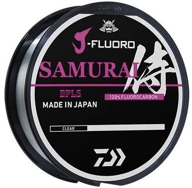 Daiwa J-Fluoro Samurai Fluorocarbon Line - 4lb - 220yds 3 Daiwa J-Fluoro Samurai Fluorocarbon Line - 4lb - 220yds