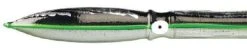 Fathom Offshore Bulb Squid 11in - Clear Belly W/ Black Foil Back