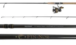Fin-Nor Lethal LT40701MH Spinning Combo - 7 Ft.