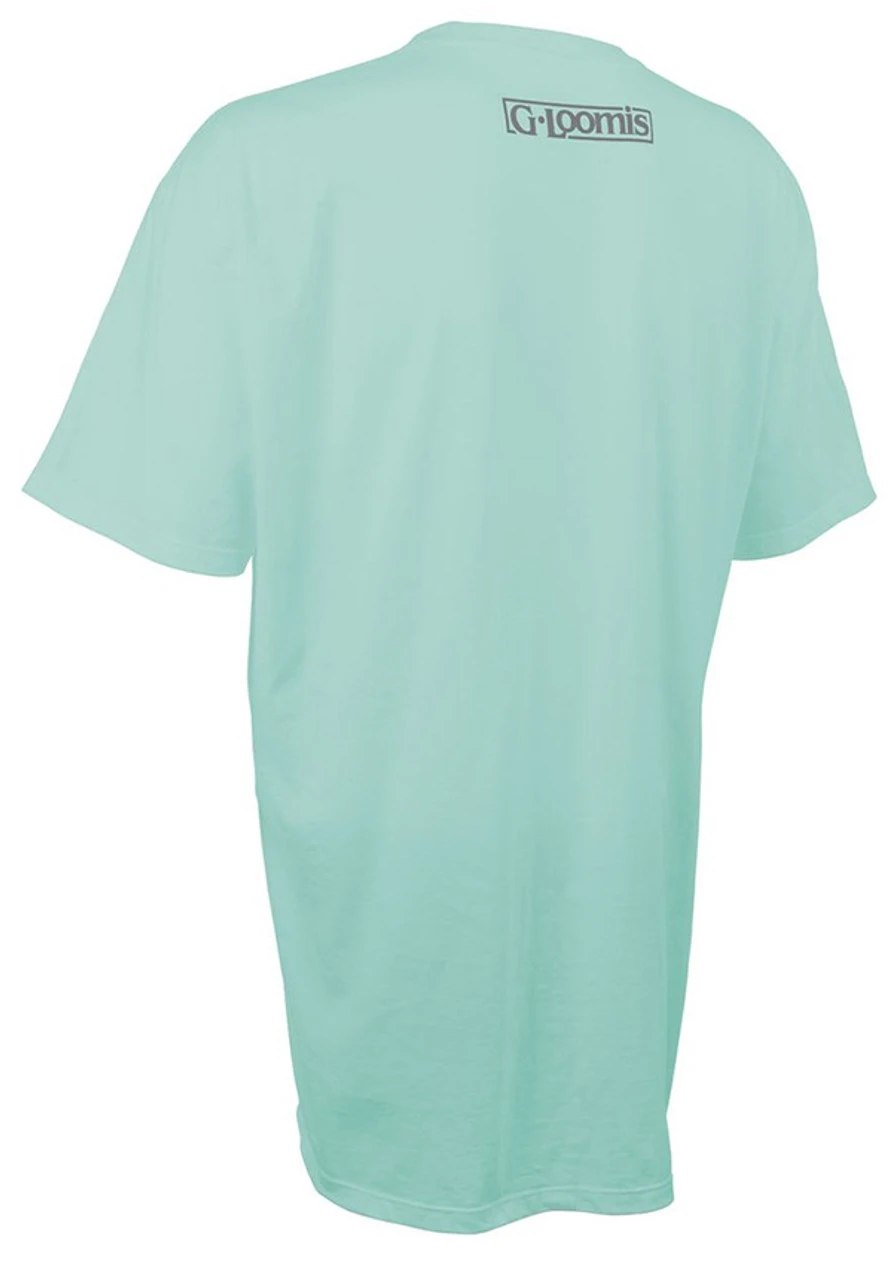 G.LOOMIS G Loomis Short Sleeve Cotton T-Shirt - Celadon - M 4 G.LOOMIS G Loomis Short Sleeve Cotton T-Shirt - Celadon - M - Image 2