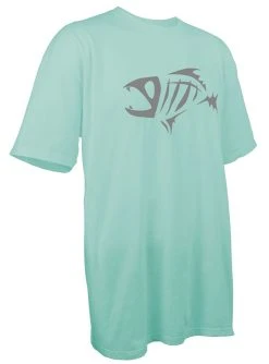 G.LOOMIS G Loomis Short Sleeve Cotton T-Shirt - Celadon - M