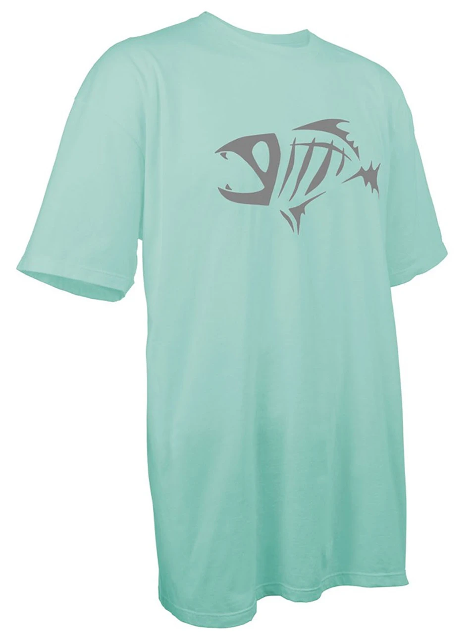 G.LOOMIS G Loomis Short Sleeve Cotton T-Shirt - Celadon - M 3 G.LOOMIS G Loomis Short Sleeve Cotton T-Shirt - Celadon - M