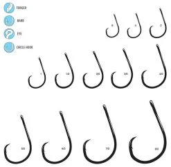 Gamakatsu Straight Eye Inline Octopus Circle Hooks - 4 - 10 Pack -Fishing Equipment Discount Store gamakatsu straight eye inline octopus circle hooks 4 10 pack 05064.1651368418