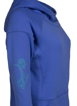 Grundens Maris Hoodie X - Salmon Sisters Print -Fishing Equipment Discount Store grundens maris hoodie x salmon sisters print sky blue 80272.1651206505