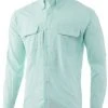 Huk A1A Woven Long Sleeve -Fishing Equipment Discount Store huk a1a woven long sleeve 33945.1665929580