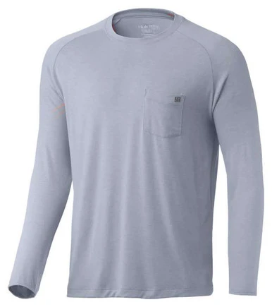 Huk Waypoint Long Sleeve Shirt - Blue Fog - X-Large 3 Huk Waypoint Long Sleeve Shirt - Blue Fog - X-Large