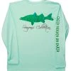 IBig Seagrass Snook Performance Long Sleeve Shirt - Seafoam - Medium 1 IBig Seagrass Snook Performance Long Sleeve Shirt - Seafoam - Medium -Fishing Equipment Discount Store ibig seagrass snook performance long sleeve shirt seafoam m 15350.1651443998