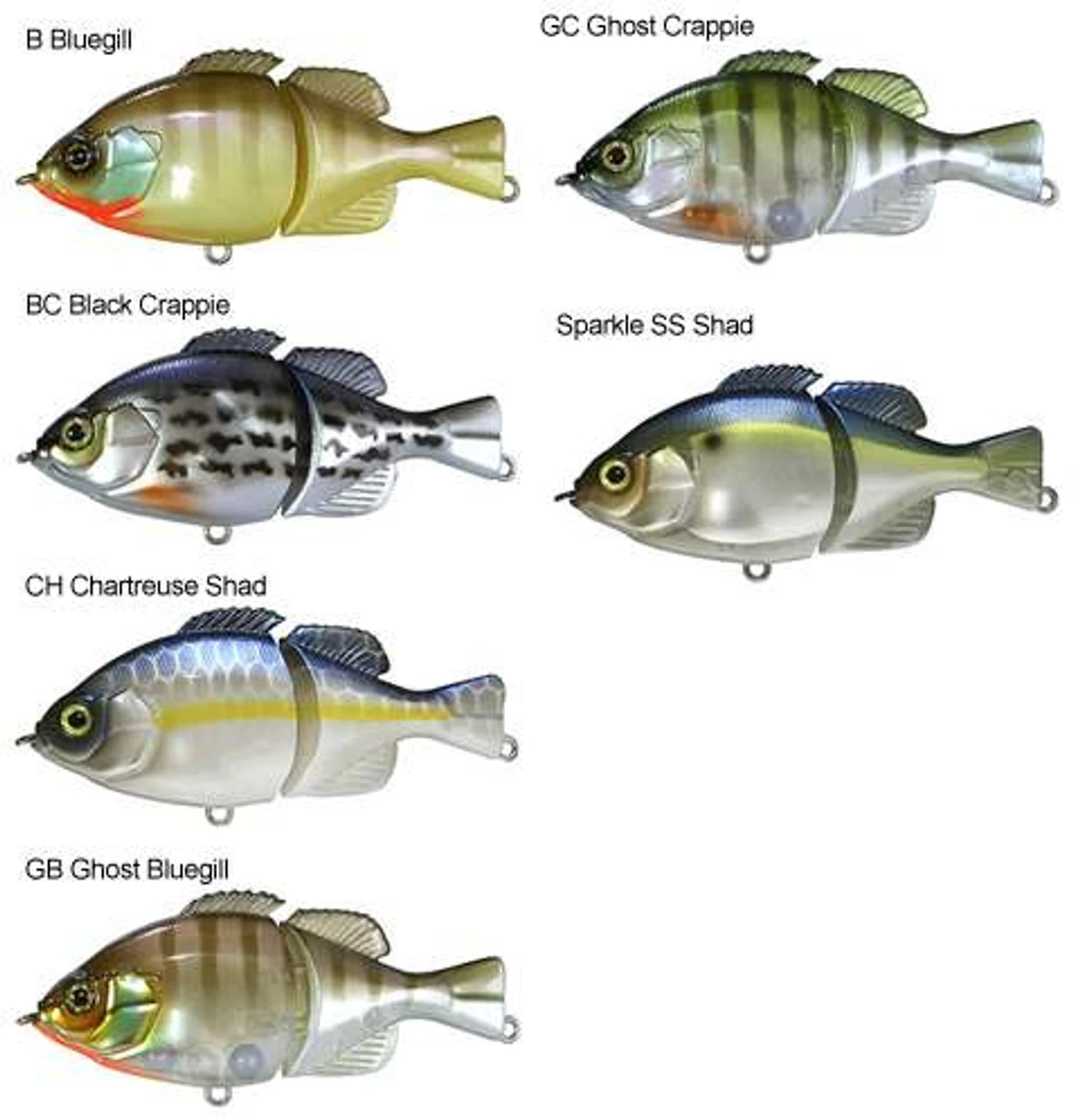 Jackall Hard Swim Bait Giron Lures 4 Jackall Hard Swim Bait Giron Lures - Image 2