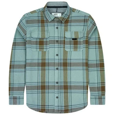 Jetty Arbor Flannel - Fog - XX-Large 3 Jetty Arbor Flannel - Fog - XX-Large