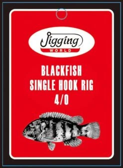 Jigging World Blackfish Single Hook Rigs