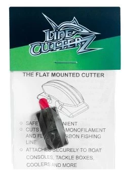 Line Cutterz Flat Mount Cutter - Black -Fishing Equipment Discount Store line cutterz flat mount cutter black 89592.1651244449