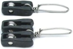 Malin OP-81-2 Double Pulley With Snap