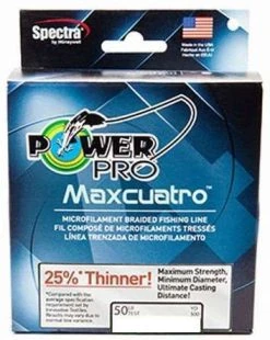 Power Pro PowerPro Maxcuatro Braided Fishing Line White - 50lb - 300yd