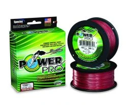 Power Pro PowerPro Braided Spectra Fiber Line - Vermilion Red - 3000yds.