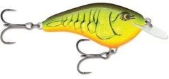 Rapala Otts Garage OG Slim 6 Crankbait - Chartreuse Rootbeer Crawdad