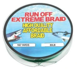 Runoff Lures Extreme Braid Fishing Line 162 Yds