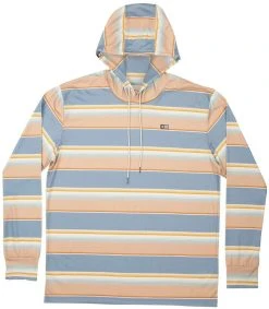 Salty Crew Horizons Long Sleeve Hood Knit T-Shirt