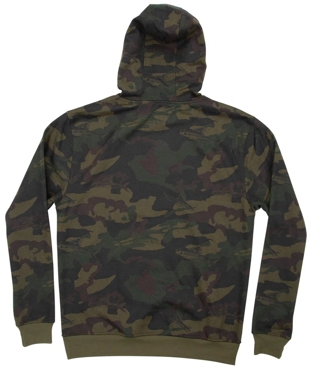 Salty Crew Skiff Tech Fleece - Camo 4 Salty Crew Skiff Tech Fleece - Camo - Image 2