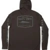 Salty Crew Stealth Hood Sunshirt - Black - 2X-Large -Fishing Equipment Discount Store salty crew stealth hood sunshirt black 2xl 93209.1651426964
