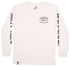 Salty Crew Stealth Long Sleeve Sunshirt - White - X-Large