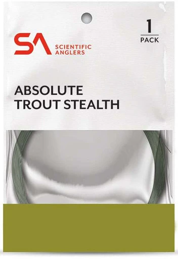 Scientific Anglers Absolute Trout Stealth Leader 3 Scientific Anglers Absolute Trout Stealth Leader