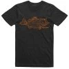 Simms Bass Line T-Shirt - Black 2 Simms Bass Line T-Shirt - Black -Fishing Equipment Discount Store simms bass line t shirt black 48200.1651413025