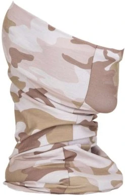 Simms Neck Gaiter - Woodland Camo Sandbar