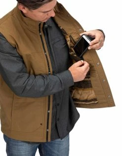 Simms PG-13086 Dockwear Vest - Dark Bronze - X-Large -Fishing Equipment Discount Store simms pg 13086 dockwear vest dark bronze xl 62824.1651369920