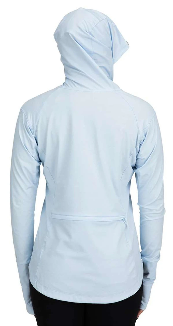 Simms Womens Solarflex Cooling Hoody - Ice 5 Simms Womens Solarflex Cooling Hoody - Ice - Image 3