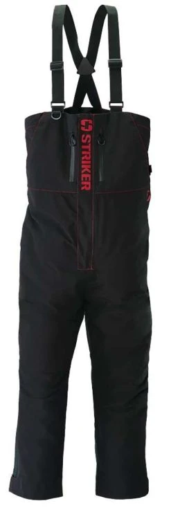 Striker Ice Denali Insulated Rain Bib - Black