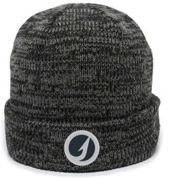 TackleDirect Cuffed Beanie With TD Logo Patch - Black