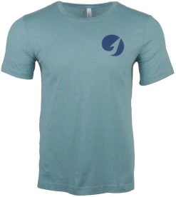 TackleDirect Marlin Short Sleeve T-Shirt - Heather Ocean Blue - Medium -Fishing Equipment Discount Store tackledirect marlin short sleeve t shirt heather ocean blue m 44493.1671653758