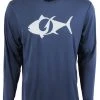 TackleDirect Tuna Logo Mens Performance LS Shirt - Navy - 3X-Large -Fishing Equipment Discount Store tackledirect tuna logo mens performance ls shirt navy tda 0511 5 50066.1651326752