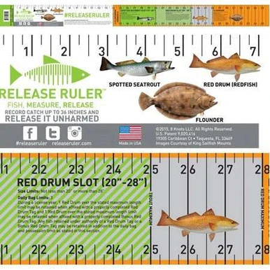 Texas Inshore Slam Release Ruler 3 Texas Inshore Slam Release Ruler