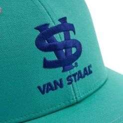 Van Staal Sea Foam Green Trucker Hat -Fishing Equipment Discount Store van staal tkra3255sfgvsembnvy sea foam green trucker hat 66246.1677159134