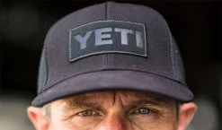 YETI Black On Black Patch Trucker Hat -Fishing Equipment Discount Store yeti black on black patch trucker hat 96430.1651346646