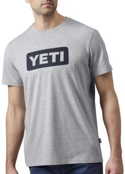 Yeti Premium Logo Badge Short Sleeve T-Shirt -Fishing Equipment Discount Store yeti premium logo badge short sleeve t shirt 22086.1677854885