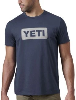 Yeti Premium Logo Badge Short Sleeve T-Shirt -Fishing Equipment Discount Store yeti premium logo badge short sleeve t shirt 52186.1677854885