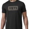 Yeti Premium Logo Badge Short Sleeve T-Shirt -Fishing Equipment Discount Store yeti premium logo badge short sleeve t shirt 55589.1677854885