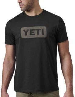 Yeti Premium Logo Badge Short Sleeve T-Shirt