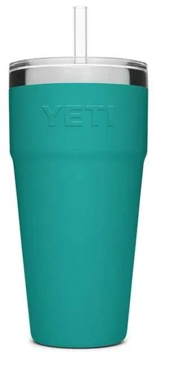 YETI Rambler Cup - 26 Oz. - Straw Lid - Aquifer Blue -Fishing Equipment Discount Store yeti rambler 26oz straw cup aquifer blue 89616.1651377909
