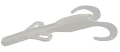 Zoom Baby Brush Hog Bait - 4in - White Pearl